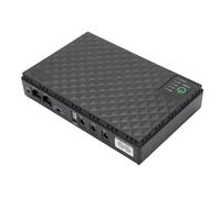 YWBL-WH Mini UPS de Respaldo de Batería, Fuente de Alimentación Ininterrumpida Portátil de 10400 MAh con Opciones de Salida USB 5 V DC 5 V 9 V 12 V POE 15 V 24 V, para Cámara (Enchufe europeo 85-265V)