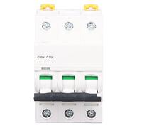 YWBL-WH Miniature Circuit Breaker, 3P 40A 400V Overload Protector | Interruptor de bajo voltaje en carril DIN, disparo magnético térmico, carcasa retardante de llama PA66, distribución de