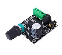 YWBL-WH Módulo Amplificador PAM8610 Placa Amplificadora de Audio Digital Clase D 12 V 2 Canales 10 W X 2 a 15 W X con Protección contra Sobrecalentamiento para Proyectos de Audio de Bricolaje