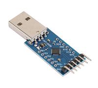 YWBL-WH Módulo Convertidor CP2104 USB a TTL UART, Adaptador Serie de 6 Pines para Desarrollo y Proyectos, Compatible con Sistemas y