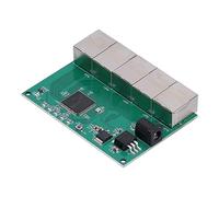 YWBL-WH Módulo de Conmutación de 5 Puertos, Material PCB, Conmutador Gigabit Ethernet de 1000M, Ideal para Automatización Industrial y Ciudades Inteligentes
