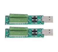 YWBL-WH Módulo de Prueba de Carga USB, Resistencia Ajustable, Indicadores Claros y Módulo de Prueba de Carga USB Confiable para Probar Equipos Electrónicos, Banco de Energía, Energía Móvil,