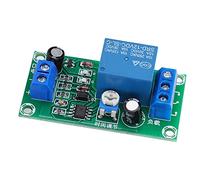 YWBL-WH Módulo de relé de Retardo NE555, Placa de Circuito de relé Temporizador de Plástico, DC12V 0 a 60 Segundos de Desconexión de Retardo Ajustable, Activación Inmediata para Proyectos Electrónicos