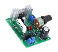 YWBL-WH Módulo Regulador de Voltaje Ajustable LM317, Placa de Fuente de Alimentación con Pantalla Digital, Salida de 1,25 V a 28 V para Experimentos de Voltaje