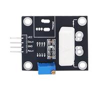 YWBL-WH Módulo Sensor de Corriente WCS1600, Placa de Detección de Sobrecorriente de 100 A CC con Ajuste de Señal Regulable, para Experimentos de Enseñanza de Protección contra