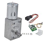 YWBL-WH Motor de Engranaje de Gusano, Motor con Engranaje de 6V JGY370, Aplicación Amplia, Velocidad Controlada por Gobernador, Calidad Premium, Control de Velocidad PWM, para Kits de Ciencias