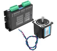 YWBL-WH Motor Paso A Paso Nema 23, Motor A de Alto par Bifásico de 24 V 3 A con Controlador, 1 NM 1,8 ° para Equipos Láser CNC de Automatización Industrial