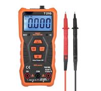 YWBL-WH Multímetro True RMS, Tamaño Compacto, Pantalla LCD de 6000 Recuentos, Medidor Inteligente para Electricistas y Entusiastas del Bricolaje