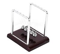 YWBL-WH Newtons Cradle Balance Péndulo Bolas Ciencia Física Herramienta Educativa de Aprendizaje Juguetes de Escritorio Decoraciones de Oficina para Oficina Dormitorio Sala de EST