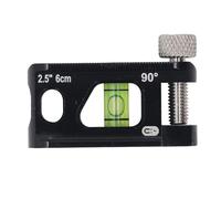 YWBL-WH Nivel de Conducto Magnético, Nivel de Tubería de Aluminio Fundido con Imán Fuerte para Trabajos de Electricidad con Agua, de Tubo Liviano de 2.5 Pulgadas para Estructuras de Acero y Espacios