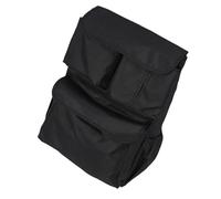 YWBL-WH Organizador de Cochecitos de bebé, Bolsa Colgante, Cesta de Cochecito, Accesorios Universales de Cochecito con Correa Ajustable, Almacenamiento de Gran Capacidad para Pañales, (BLACK)