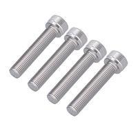 YWBL-WH Perno Hexagonal con Acero Inoxidable Austenítico, Amplia Gama de Aplicaciones, Buen Tratamiento y Versátil para Proyectos de Bricolaje, Fijación Incluida (M10*50)