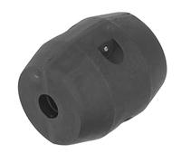 YWBL-WH Peso de Manguera para Grifo de Cocina, Bola de Gravedad de Grifo de de Hierro y Plástico Negro, Pieza de Repuesto de 6,3 X 4,3 Cm para Accesorios de Manguera de Fregadero Extraíbles