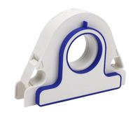 YWBL-WH Pintor Tape Aplicator Set, Dispensador de Cinta Blanca con 5 Rollos, Precisión de 1 Mm, Fácil Alineación, Retracción Eficiente de Cuchillas, Accesorios Especiales, Materiales de