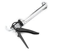 YWBL-WH Pistola de Calafateo Herramienta de Llenado de Sellador Manual de Acero Inoxidable de Presión de Marco Giratorio de 34 Cm para Puertas Ventanas Aplicación de Pegamento de Vidrio para