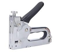 YWBL-WH Pistola Grapadora Clavadora Manual, Herramienta de Pistola Grapadora 3 en 1 de Acero de Aleación, Capacidad de 100 Piezas, Acabado Galvanizado para Embalaje, Decoración, Muebles, Carpintería y