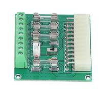 YWBL-WH Placa Adaptadora de Corriente ATX Universal ZJ-012 Módulo Convertidor de 24 Pines a 20 Pines con Interruptor de Palanca para Extracción de Voltaje de Fuente de Alimentación de PC de Escritorio