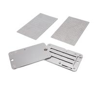 YWBL-WH Placa de Acero Criptomnemónico, Almacenamiento de Semillas de Acero Inoxidable Resistente Al Fuego, con Almacenamiento de Frases Clave Compatible con BIP39 de 24 Palabras para