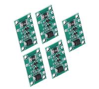 YWBL-WH Placa de Circuito Solar, 5 Piezas Placa de Controlador Solar Módulo de Controlador de Carga de Batería de Circuito con Control de Luz para Controladores de Energía de Lámpara, Adecuado para