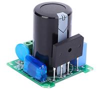 YWBL-WH Placa Rectificadora Módulo Rectificador de Condensador de Plástico Entrada AC220V 5A 470UF Salida 0 a 300VDC Protección Múltiple para Fuente de Alimentación Uso de Amplificador de Potencia