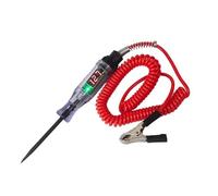 YWBL-WH Pluma del Probador del Circuito Eléctrico del Coche, Material del ABS, Detector de la Sonda del Voltaje de la Pantalla Digital 5-90V para el Mantenimiento del Vehículo (YW