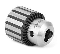YWBL-WH Portabrocas B16, Portabrocas con Llave de Acero con Llave, Rango de Sujeción de 0,5 a 13 Mm para Herramientas Eléctricas y Aplicaciones de Torno