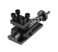 YWBL-WH Portaherramientas de Torno para Mini Torno SIEG C0, Accesorio Giratorio de Acero de Tungsteno de 30 Grados, Portaherramientas Duradero de 100 X 49 X 58 Mm para Torneado de Precisión