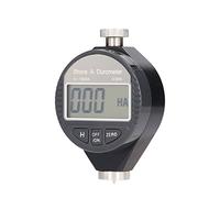 YWBL-WH Probador de Dureza Digital Medidor de Dureza Digital de Acero de Aleación Durómetro Portátil de de Aguja de 0 a 2,5 Mm para Pruebas de Caucho de Cuero para Uso de Inspección en Taller (un