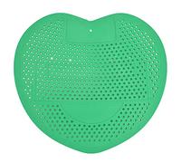 YWBL-WH Protector contra Salpicaduras para Urinario, Perfumado, Antibloqueo, a Prueba de Salpicaduras, Colador de Drenaje en Forma de Corazón con Diseño de Orificio Pequeño para (19.00 × 17.00 × 1.00)