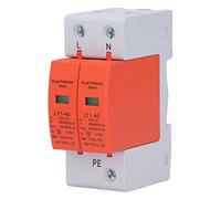 YWBL-WH Protector contra Sobretensiones de CA, Dispositivo de Protección contra Sobretensiones 2P Retardante de Llama para PC 420V 20kA 40kA Montaje en Riel DIN, Pararrayos IP20 para Electricistas de