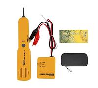 YWBL-WH Rastreador de Cables de Línea Telefónica de Red Multifuncional, Material ABS, Buscador de Cables Fácil de Usar, Herramienta de Prueba de Continuidad de Circuito para Pruebas de de Red y