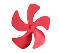 YWBL-WH Reemplazo de Aspas de Ventilador de Estufa Aspa de Ventilador de Chimenea de Aleación de Aluminio Diseño de 5 Aspas para Accesorios de de Estufa Mejora la Circulación de Aire Caliente para