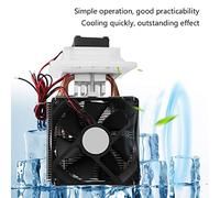 YWBL-WH Refrigeración de Semiconductores, Refrigerador Termoeléctrico Peltier, 12V, 72W, Kit de de Refrigeración por Aire para Entusiastas del Bricolaje, 175x100x98mm