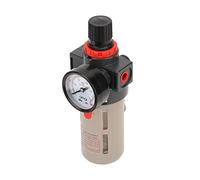 YWBL-WH Regulador de Filtro de Aire Comprimido Compresor de Aire de Aleación de Aluminio Separador de Aceite de Agua G1 4 0 a 1 MPa Filtro de 40 Micras con Manómetro para Herramientas Neumáticas Uso