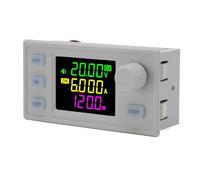 YWBL-WH Regulador de Voltaje Ajustable, Material ABS, Módulo de Potencia de 120 W con Pantalla Digital, Diseñado para Aplicaciones de Laboratorio de Electrónica y Controlador LED