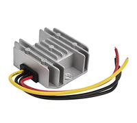 YWBL-WH Regulador Reductor de Voltaje DC 12V 24V Regulador Convertidor de Voltaje para Automóvil Módulo Transformador de Potencia IP68 para Motores Grabadoras de Navegación Tiras LED Cámaras (5V 3A)