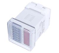 YWBL-WH Relé de Tiempo LCD, Controlador de Motor CW/CCW, Interruptor de | Módulo de temporizador de marcha atrás, entrada de 12 V CA/, conjunto de contactos plateados, panel de pantalla digital