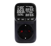 YWBL-WH Rendimiento Potente y Seguro, Pantalla VA Clara, Control de Temperatura de Amplio Rango, Enchufe de Salida de Control de Temperatura, Controlador de de Cuenta (Enchufe de la UE)