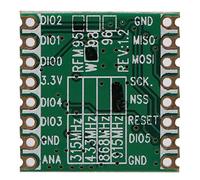 YWBL-WH RFM96 RFM96W Módulo Transceptor Inalámbrico 20DBM Lora TM Potencia de Transmisión RF Estable 100mW Sintetizador Altamente Integrado con Resolución de 61Hz