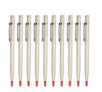 YWBL-WH Rotuladores Afilados de Carburo de Tungsteno, Juego de Herramientas de Marcado con Moleteado Antideslizante para Materiales Duros, 10 Unidades Incluidas (GOLD)