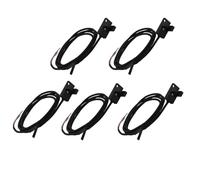 YWBL-WH Sensor Fotoeléctrico, Material ABS, Salida NPN, DC5-24V, Ideal para Aplicaciones de Robótica y Automatización