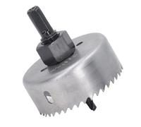 YWBL-WH Sierra Perforadora de 67 Mm, 2 Brocas de Acero de Aleación Premium para Tableros de Yeso de Madera y Plástico, con Hoja de Acero de Alta Velocidad para un Borde de Corte Limpio