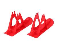 YWBL-WH Snowboard para Niños Coche Equilibrado para Niños Esquís Accesorios para Bicicletas No Se Necesitan Herramientas con Correas Aumentadas para Patinaje en Bicicleta y Entren (Rojo)