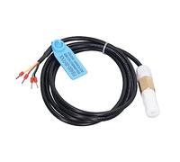 YWBL-WH Sonda de Sensor de Humedad y Temperatura del Suelo, Interfaz I2C, Sonda de Sensor Impermeable de 3,3 V, Resolución de 14 Bits, Carcasa de Plástico de Cobre, para Monitoreo de Suelos en