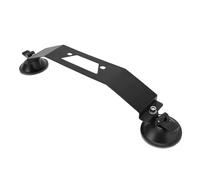 YWBL-WH Soporte de Aleación de Aluminio con Ventosa para Satélite con Ventosas Dobles para Ventana de Coche, Techo Corredizo, Parabrisas, RV, , Instalación de Antena Parabólica