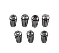 YWBL-WH Soporte del Eje del Motor, Kit de Pinza de Varilla de Extensión ER11, Pinza de Resorte de 7 Piezas para Fresado, Perforación, Grabado CNC, con Varilla de Extensión, para Mandrinar, Fresar,