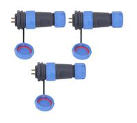 YWBL-WH SP21 Aviación SP21 Confiable -PLUG 2 PIN IP68 Implaz de Agua para Instrumentos, 3 PC PA66 Silicona