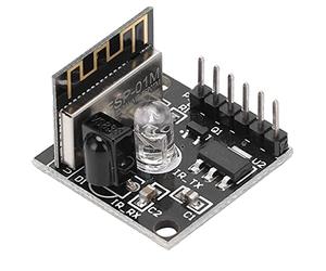 YWBL-WH Tablero de Control Remoto Inalámbrico del Transceptor Infrarrojo con Chip para el Aprendizaje de Desarrollo de Sistemas Integrados, para Entusiastas e Ingenieros de Bricolaje