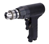 YWBL-WH Taladro Neumático Aleación de Zinc Hierro Taladro Neumático 3 8 Pulgadas Tipo de Pistola Reversible 500 RPM 10 Mm Capacidad 0.8Mpa Herramienta de Perforación Manual para Trabajos de