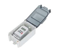 YWBL-WH Temporizador de Bomba de Piscina Programable de 7 Días 28 ON OFF IP67 Caja de Temporizador Digital Impermeable para Exteriores con Cerradura de Combinación para Bomba de Filtro